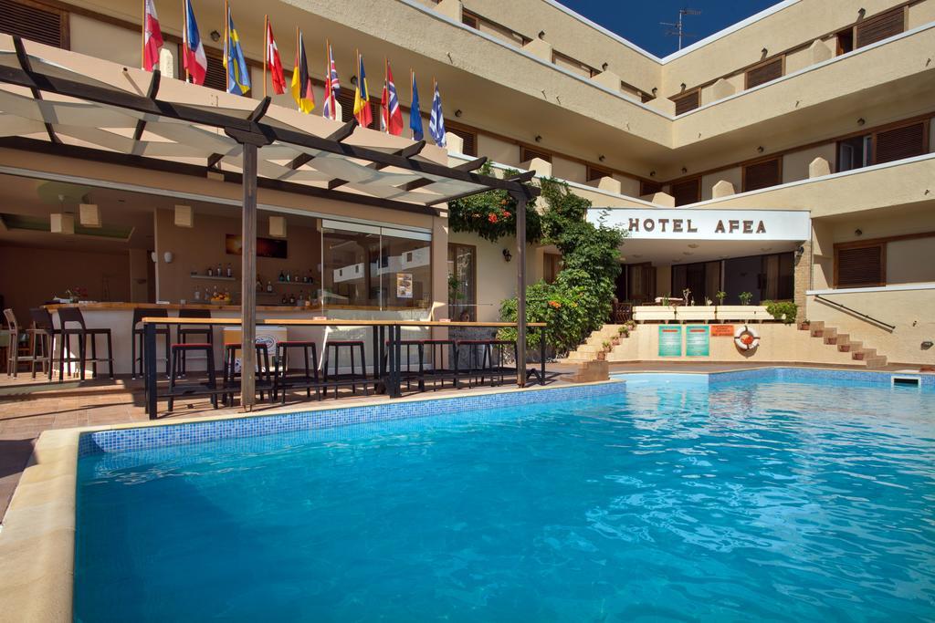 Hotel Afea Agia Marina  ภายนอก รูปภาพ